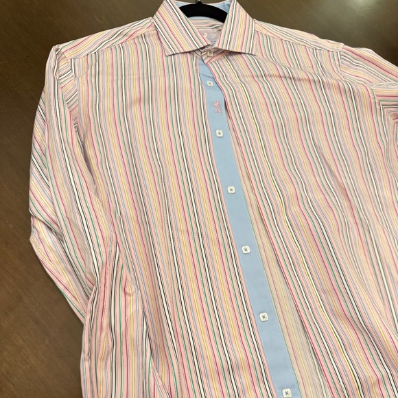 Bugatchi Mens Medium Dress Shirts Lot of 5 - Picture 2 of 5